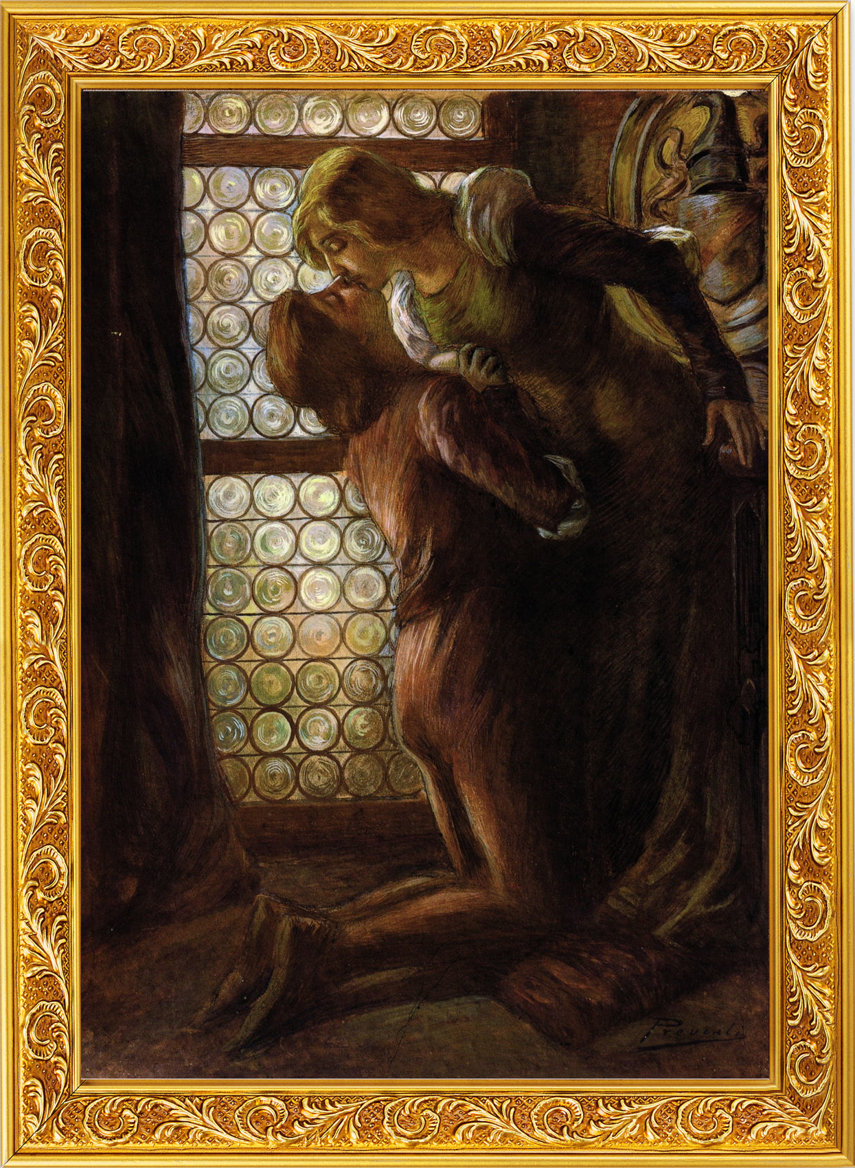 Pocałunek, Gaetano Previati