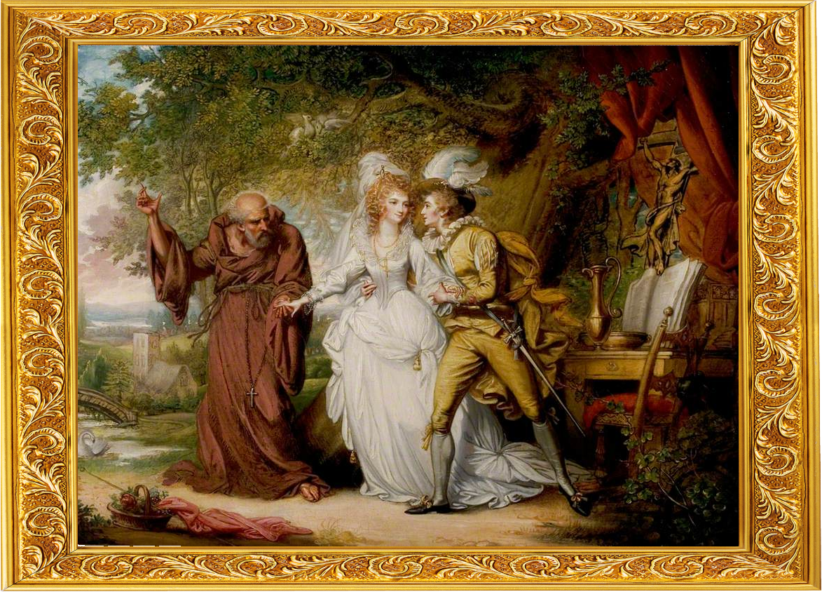 Romeo i Julia, Akt II, scena 4, Mather Brown